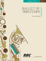 Ballet du Printemps Concert Band sheet music cover